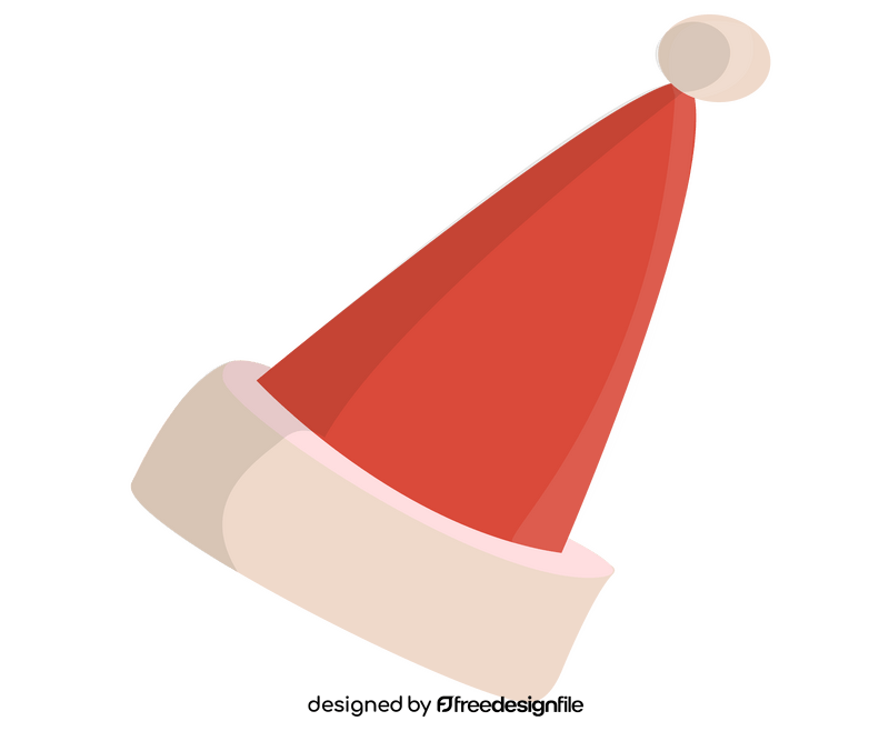 Red party cap clipart