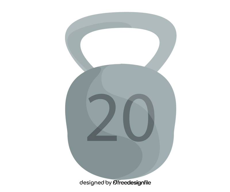 Gym weight clipart