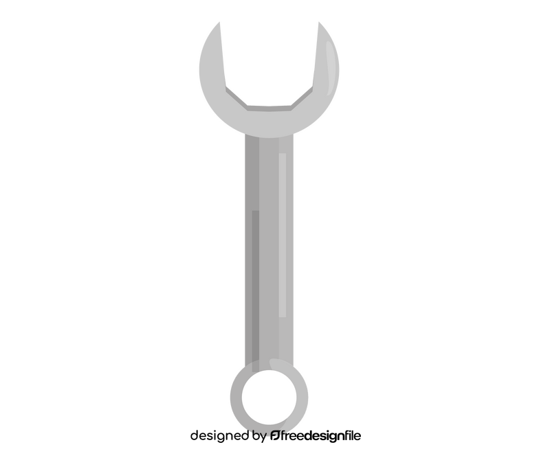 Wrench cartoon clipart