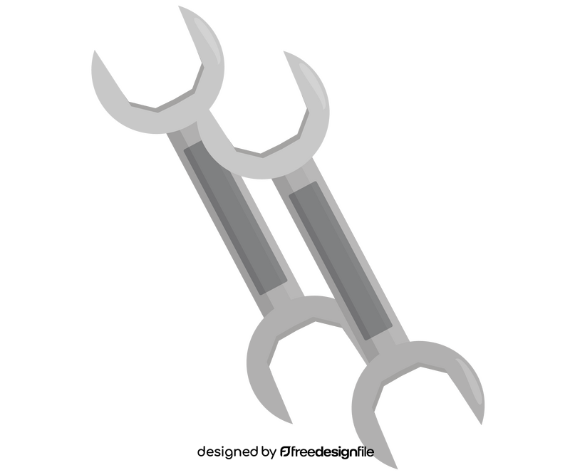 Wrench illustration clipart