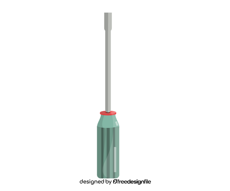 Screwdriver drawing clipart