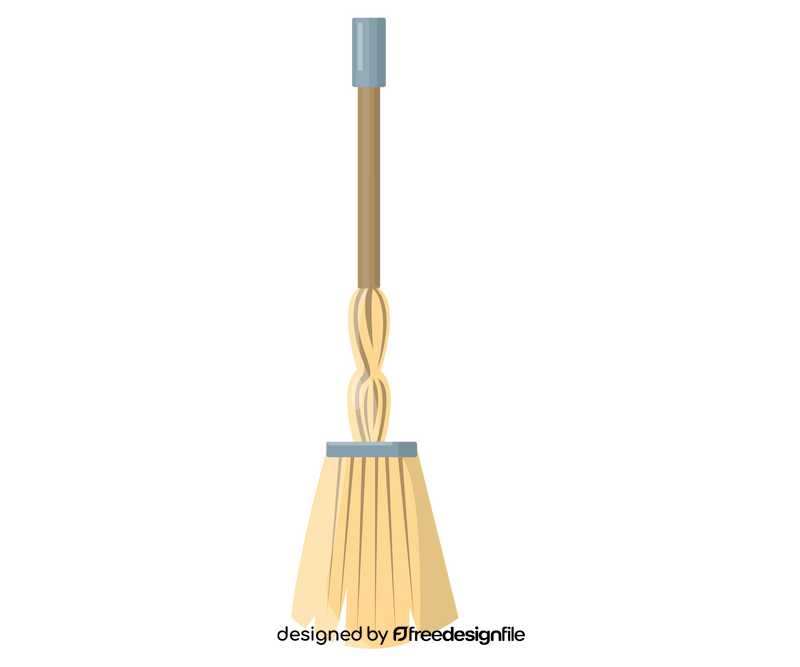 Broom cartoon clipart