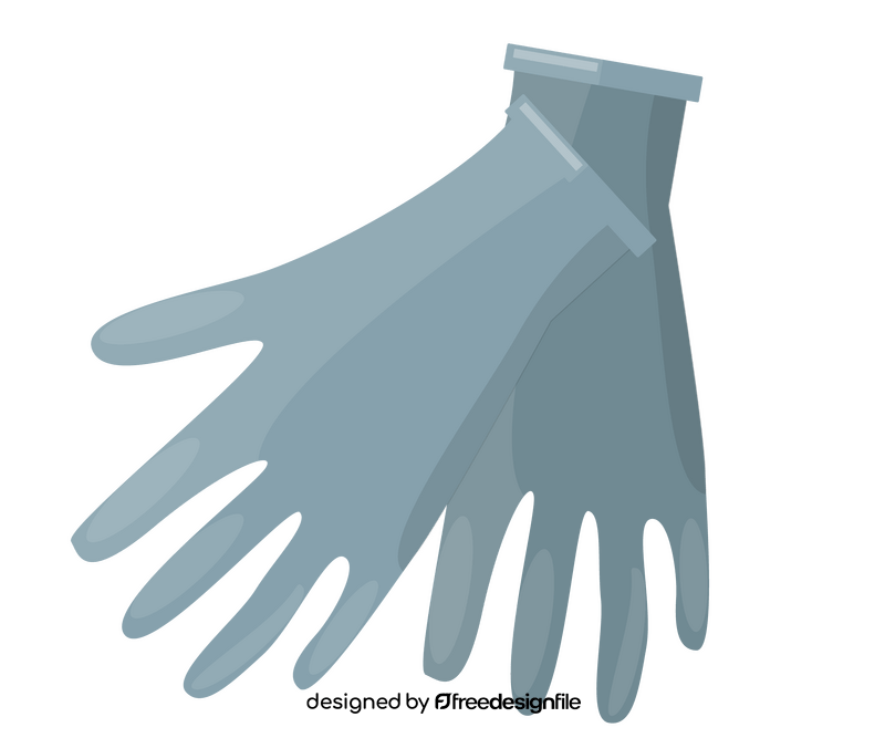 Free cleaning gloves clipart
