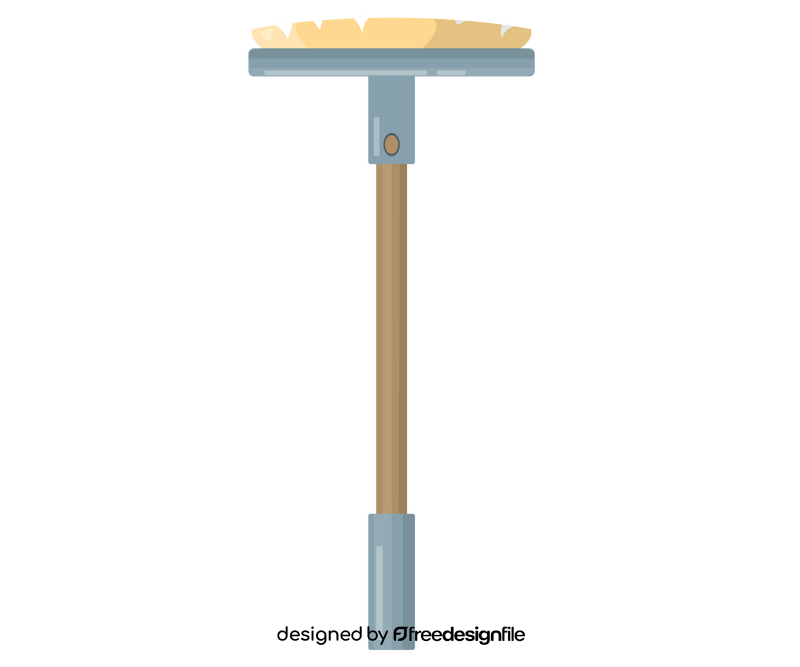 House cleaning brush clipart