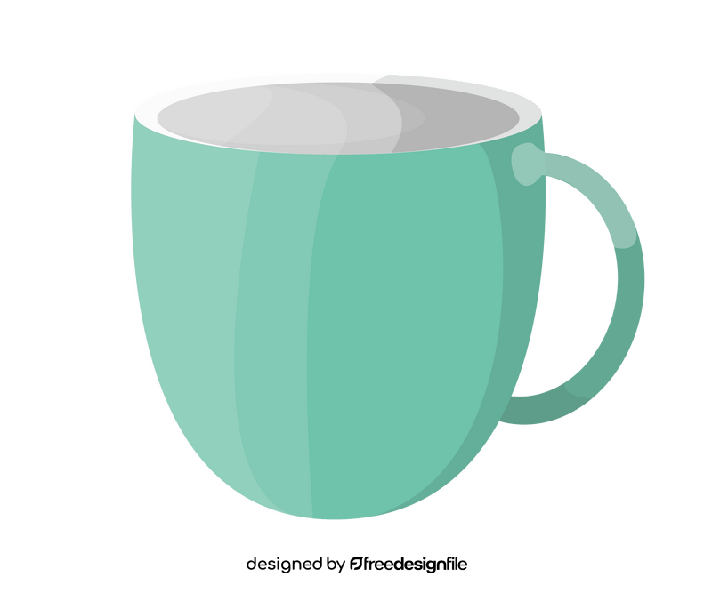 Green cup clipart