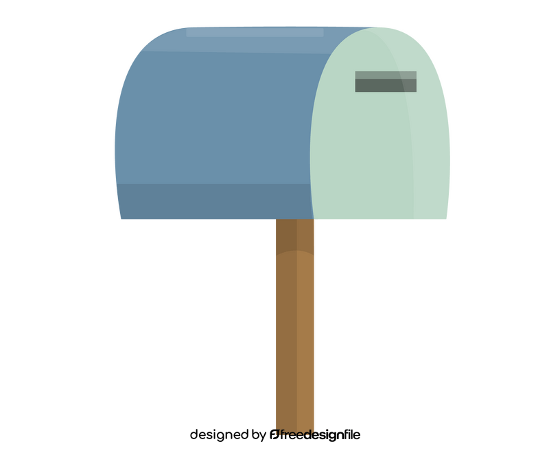 Post pillar box clipart