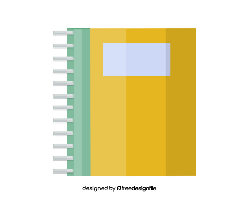 Free notebook clipart