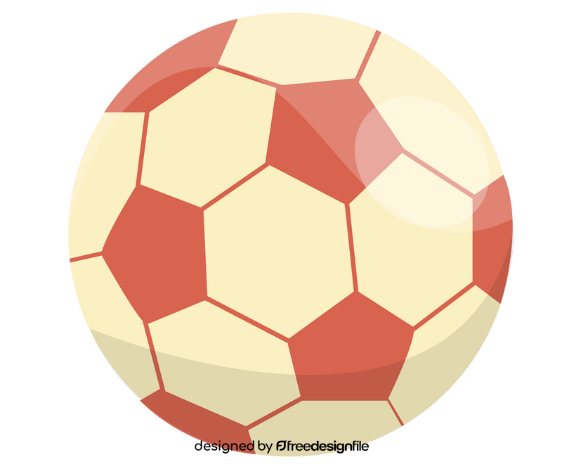 Soccer ball illustration clipart