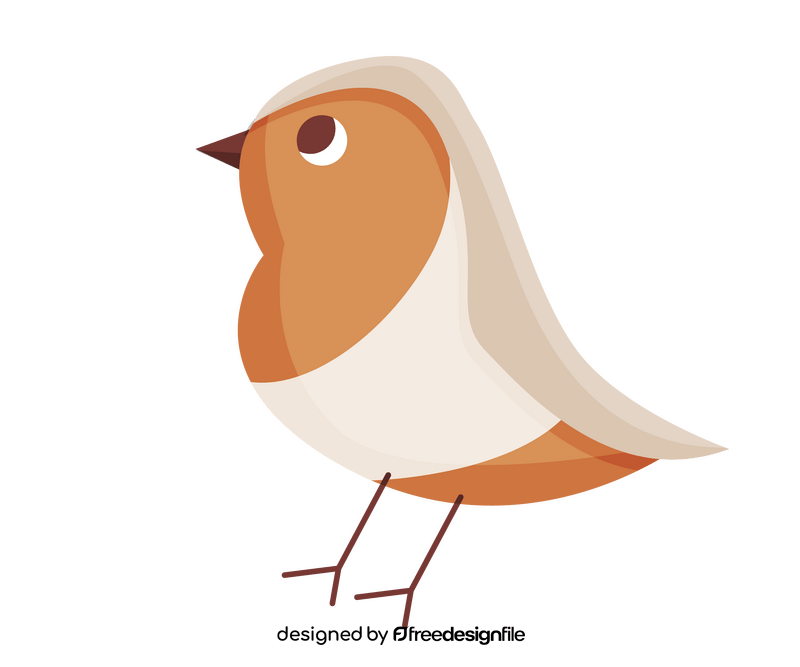 Free bird illustration clipart
