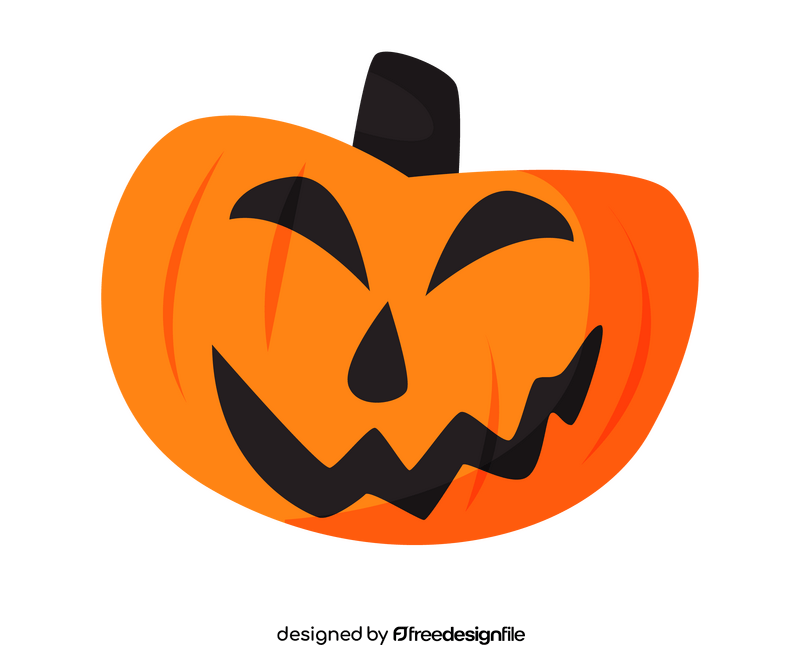 Halloween pumpkin cartoon clipart