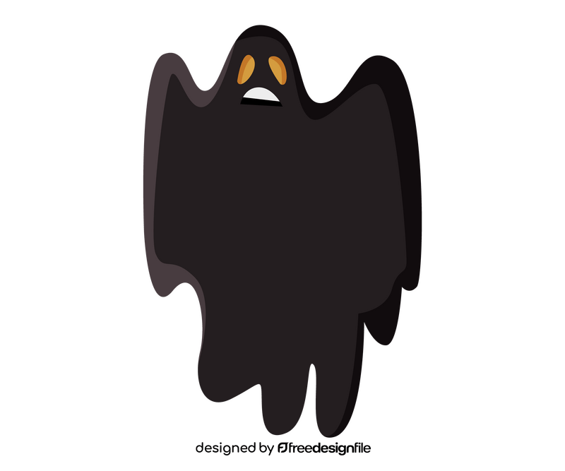 Halloween ghost illustration clipart