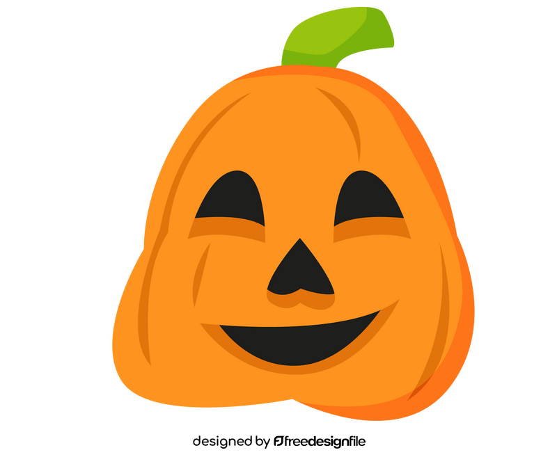 Halloween pumpkin cartoon drawing clipart