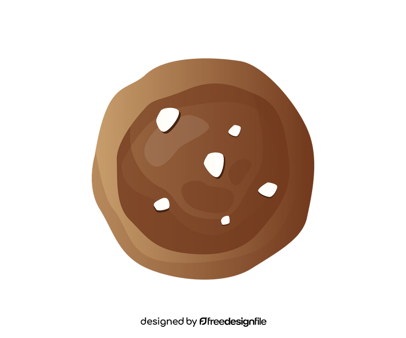 Chocolate biscuit clipart