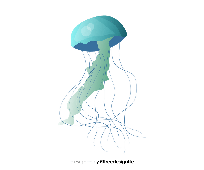 Free jellyfish clipart