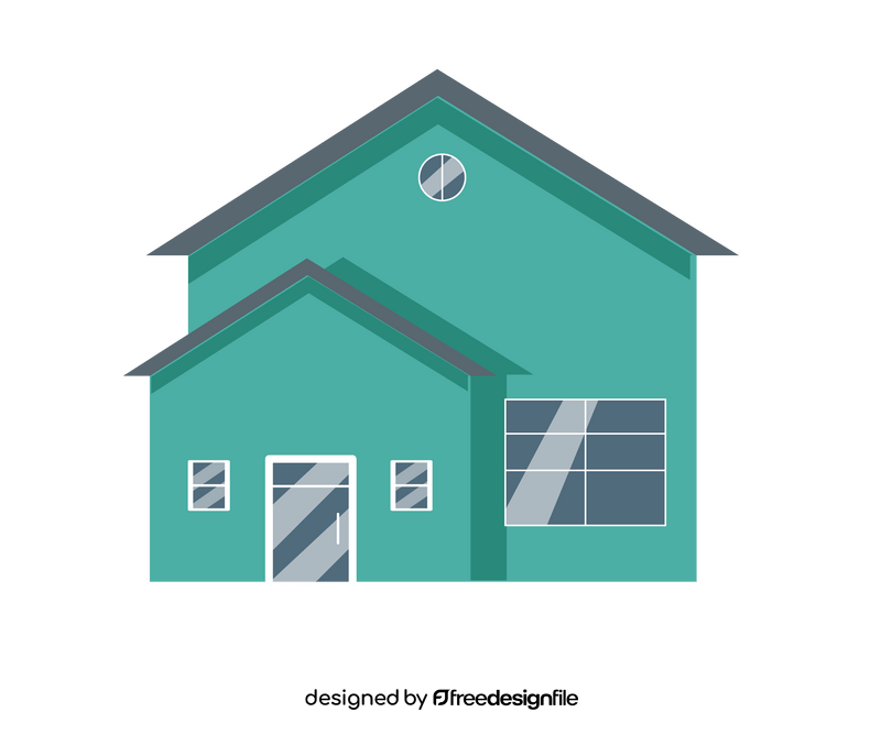 Green house drawing clipart