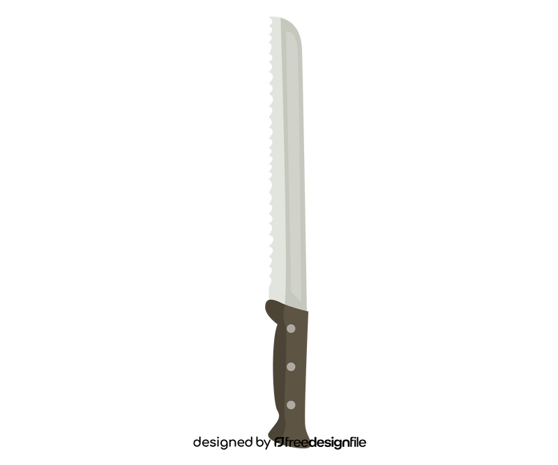 Saw knife clipart