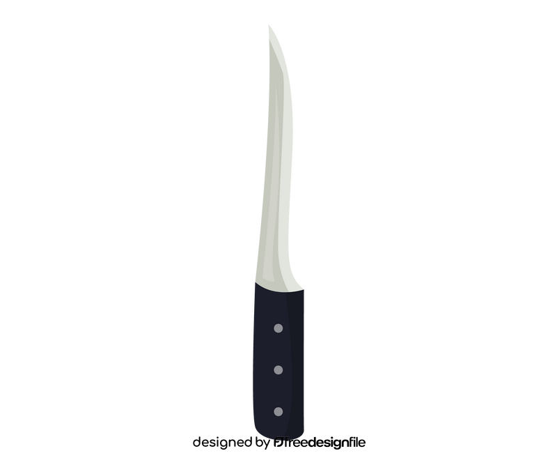 Kitchen knife illustration clipart