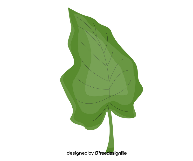Cartoon leaf clipart