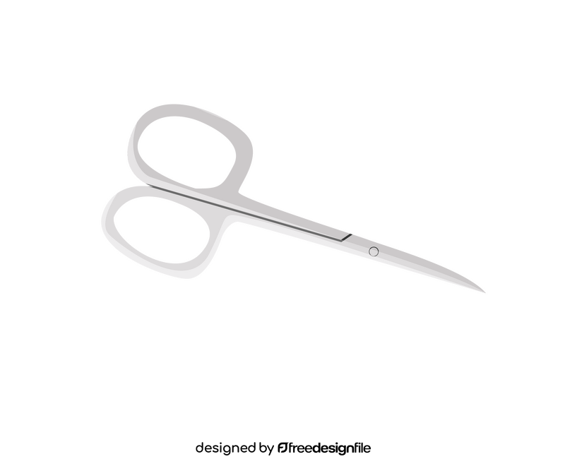 Scissors cartoon clipart