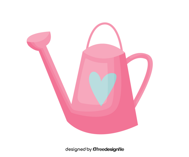 Watering can cartoon clipart