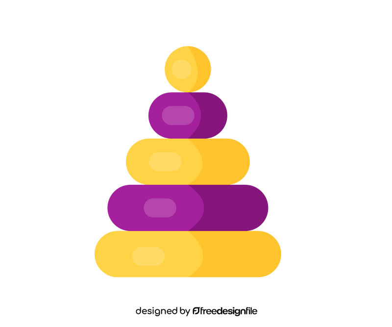 Free pyramid toy clipart
