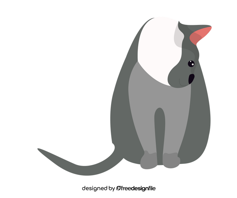 Cat drawing clipart