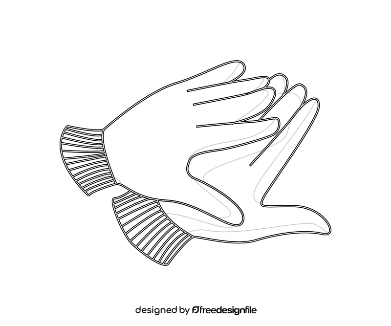 Gloves Black And White Clipart Gloves Black And White Clipart