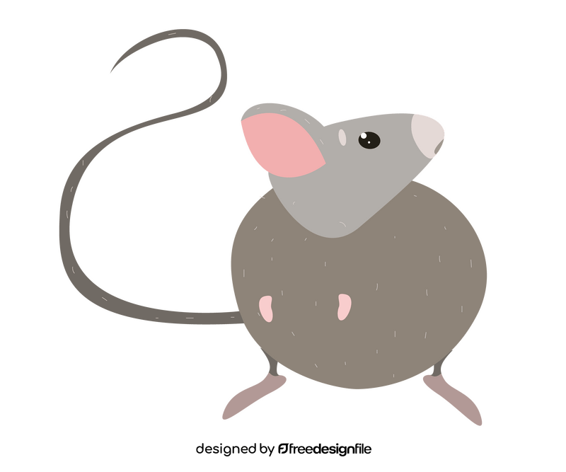Mouse drawing clipart
