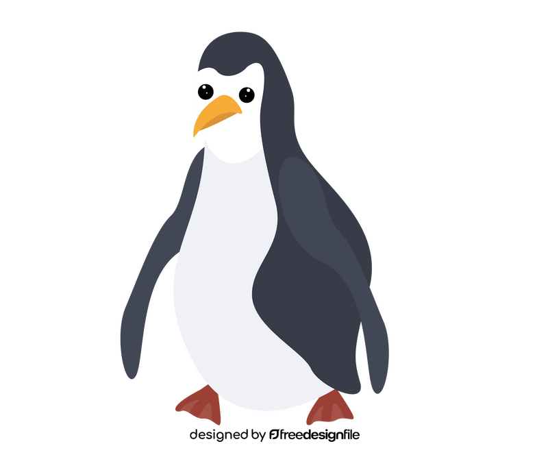 Cute penguin clipart
