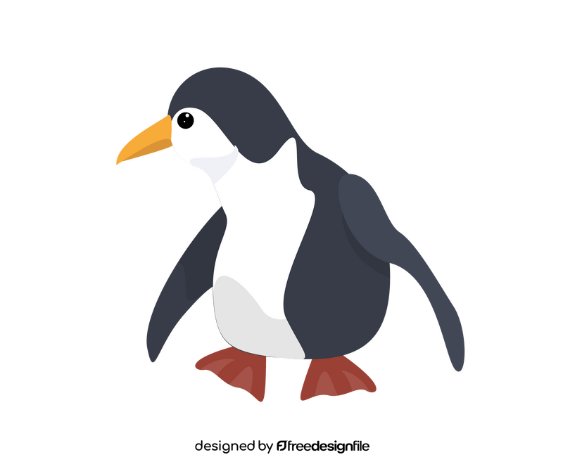 Penguin drawing clipart