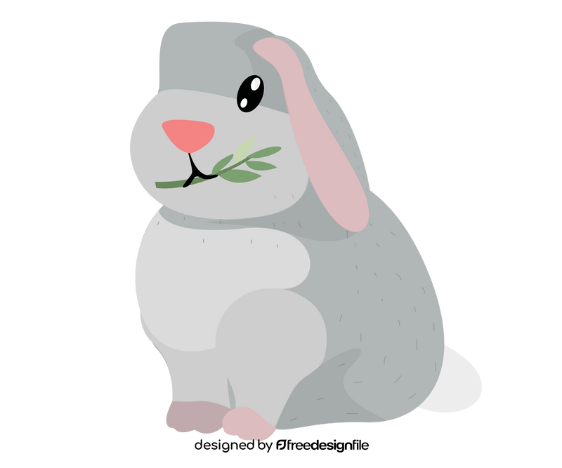 Bunny cartoon clipart