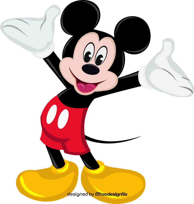 Mickey mouse drawing clipart
