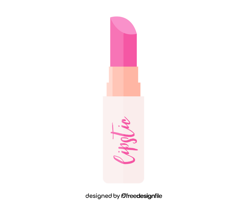 Pink lipstick clipart