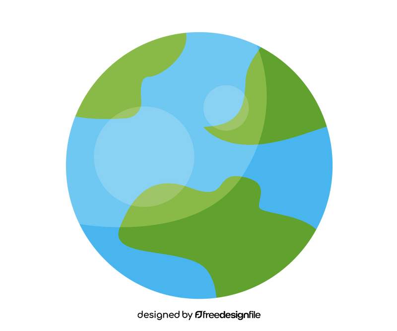 Earth planet illustration clipart