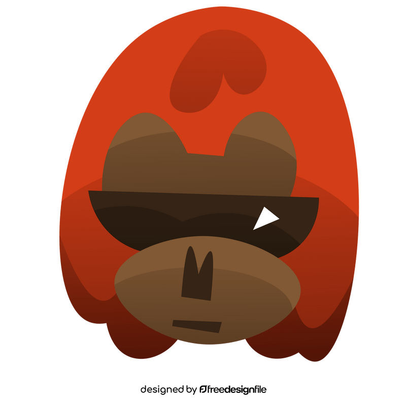 Orangutan cool clipart