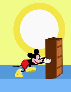 Disney mickey mouse vector