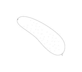 Cucumber cartoon black and white clipart