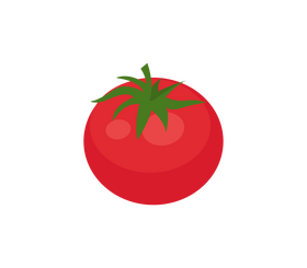Cartoon tomato clipart