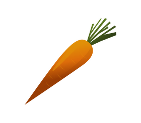 Carrot cartoon clipart