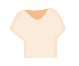 Girls T shirt clipart