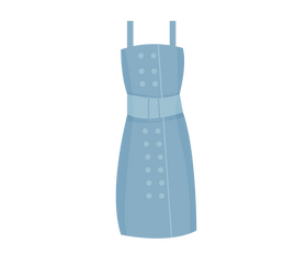 Sundress cartoon clipart