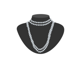 Free beads necklace clipart