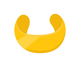 Cartoon gold bracelet clipart