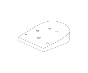 Hard cheese cartoon black and white clipart