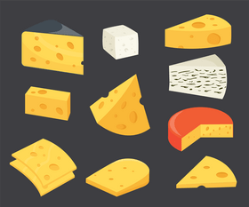 Free cheese vector