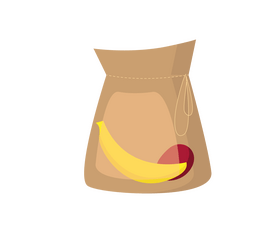 Eco reusable package clipart