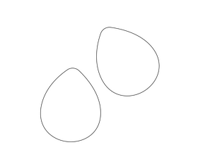 Mediators for guitars cartoon black and white clipart