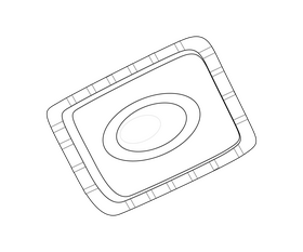 Milk biscuit black and white clipart