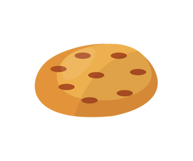 Cartoon biscuit clipart