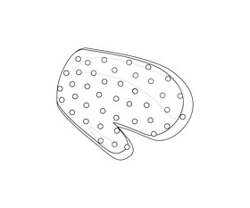 Oven gloves black and white clipart